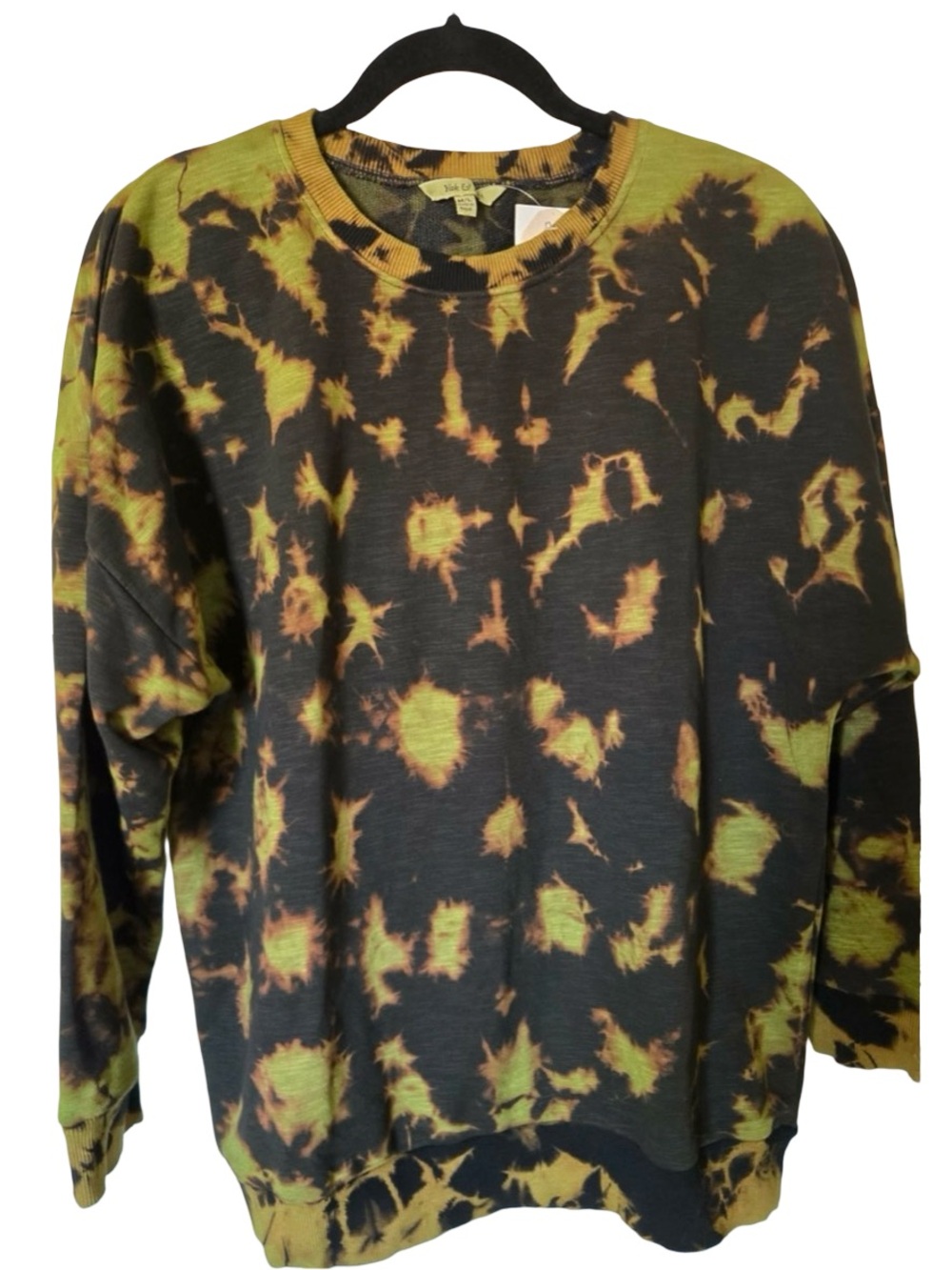 Yak & Yeti Boho Tie Dye Pullover Sweatshirt Size M/L NWT